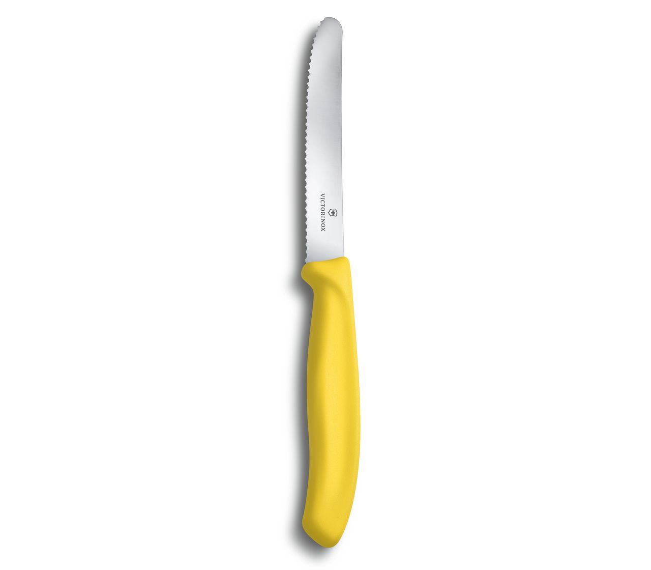 Cuchillo de mesa y cuchillo para tomates Swiss Classic Amarillo 6.7836.L118