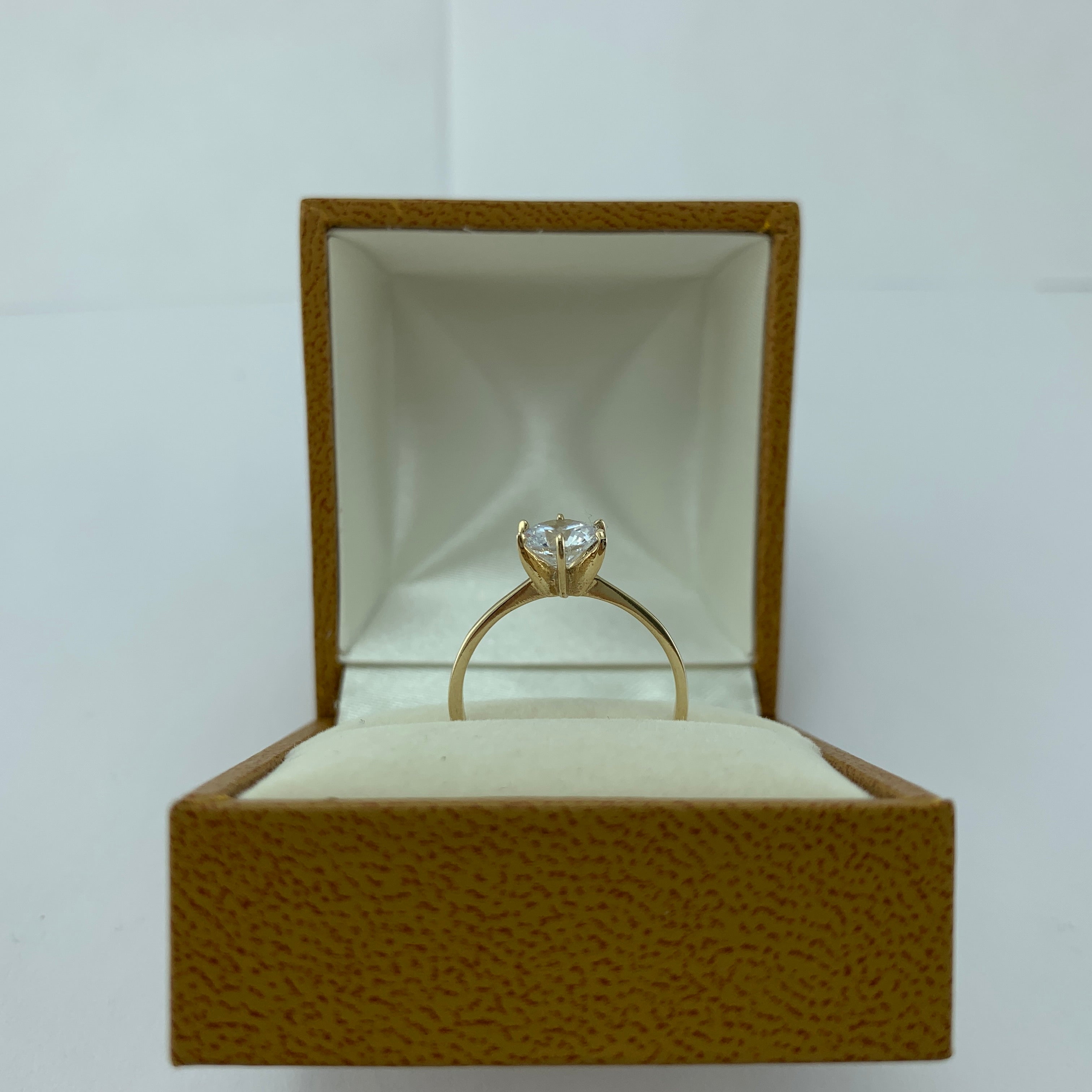 Anillo Compromiso 10k Circonia