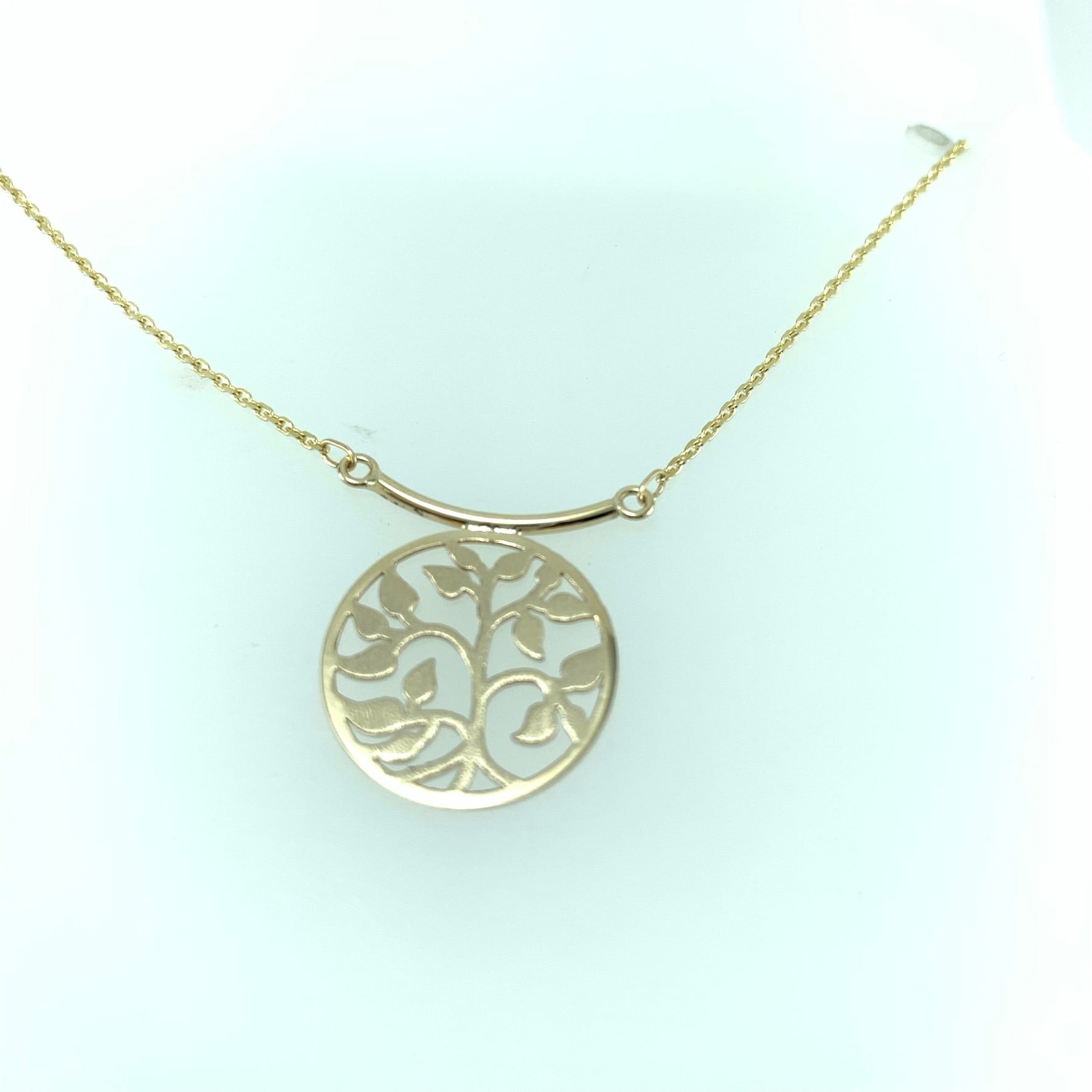 Gargantilla 10k  árbol de la vida