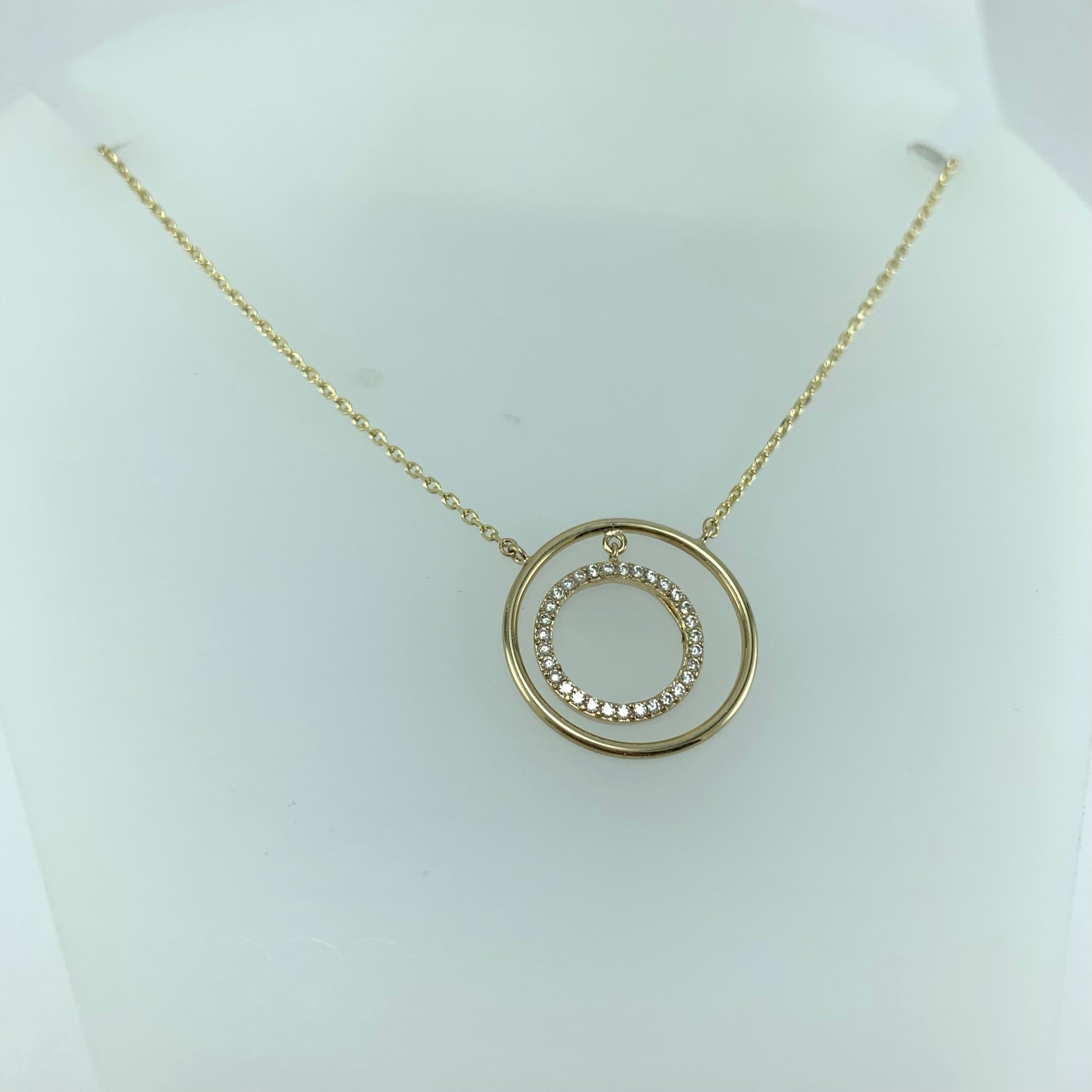 Gargantilla 10k 2 Aros