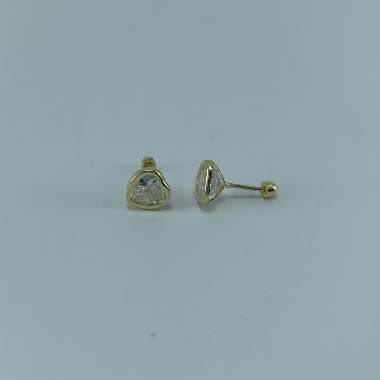 Broquel 10k Corazon Biselado 6mm