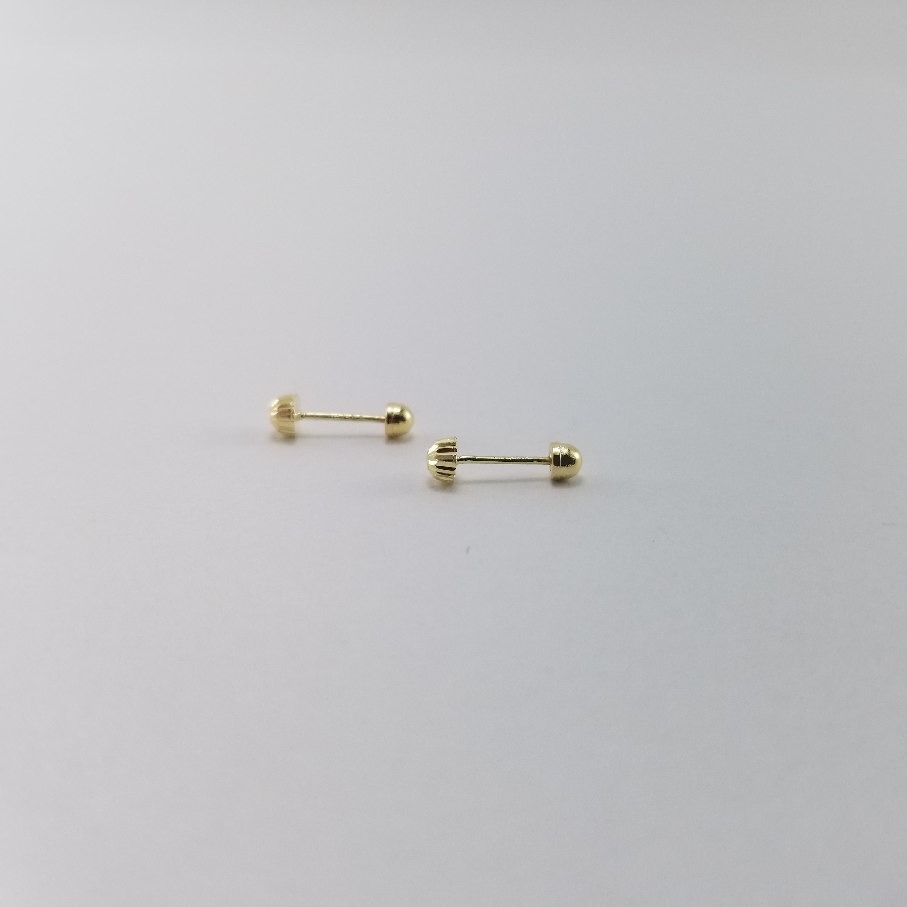 Broquel 10k Media bolita Diamantada 3mm