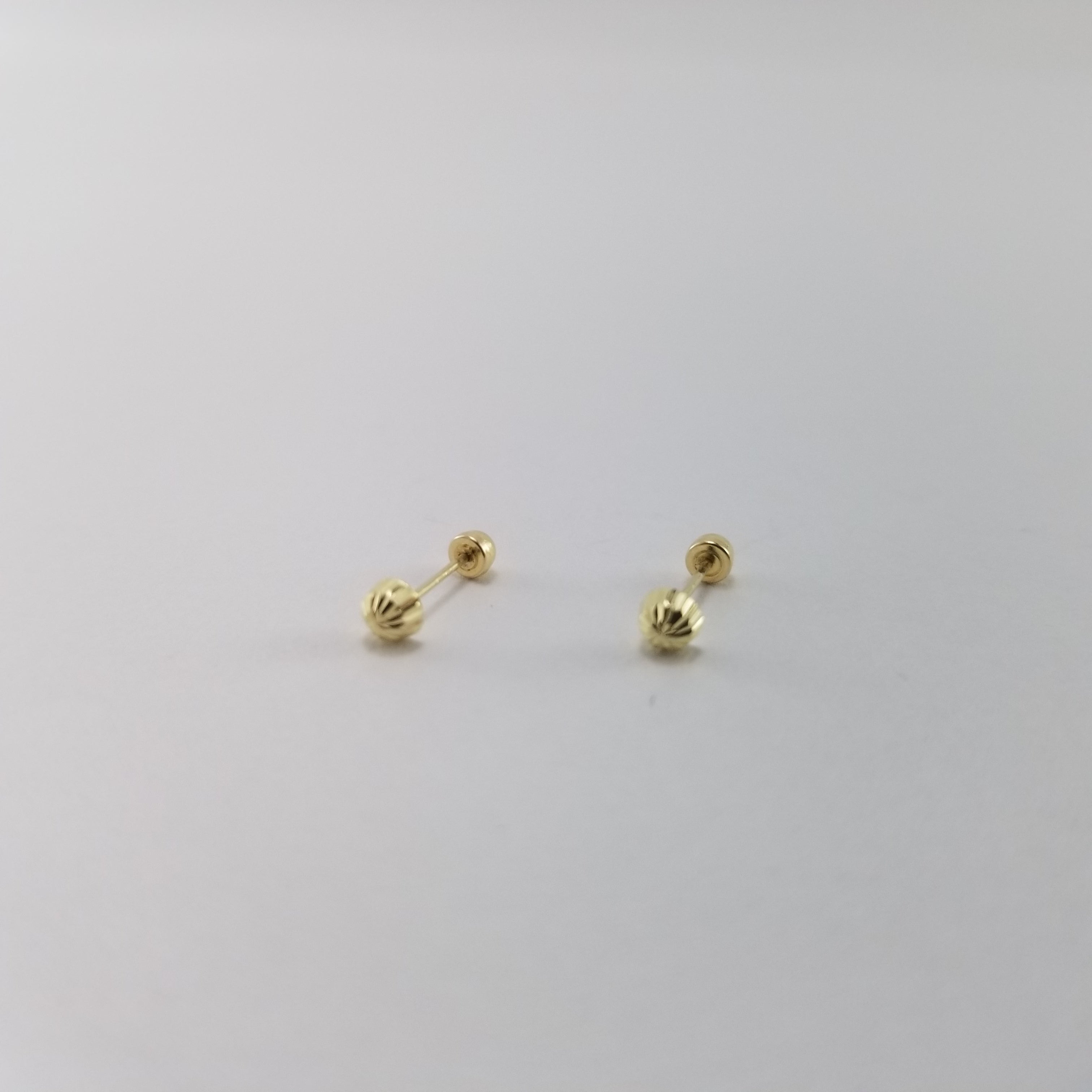 Broquel 10k Media bolita Diamantada 3mm