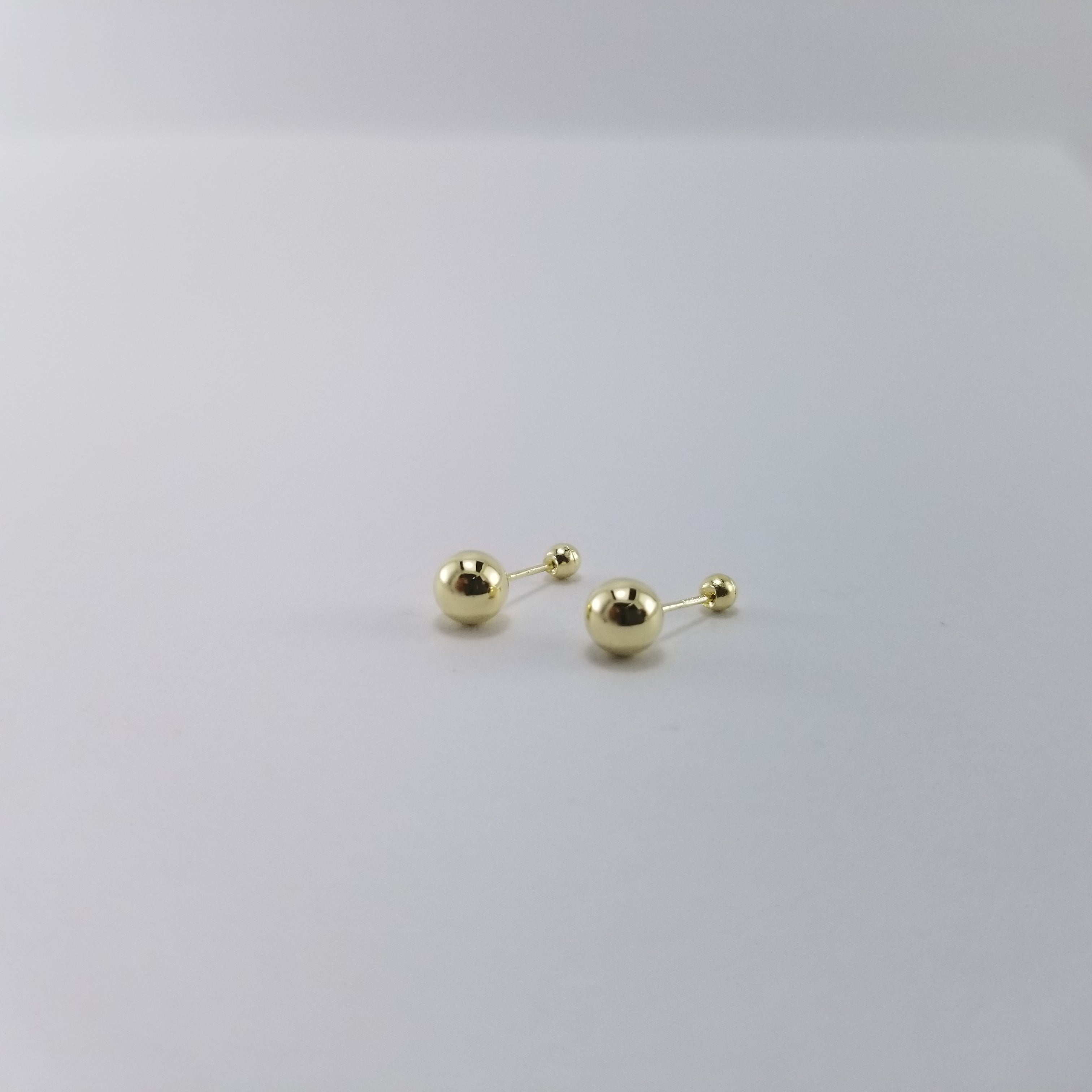 Broquel 14k Bolita 4mm