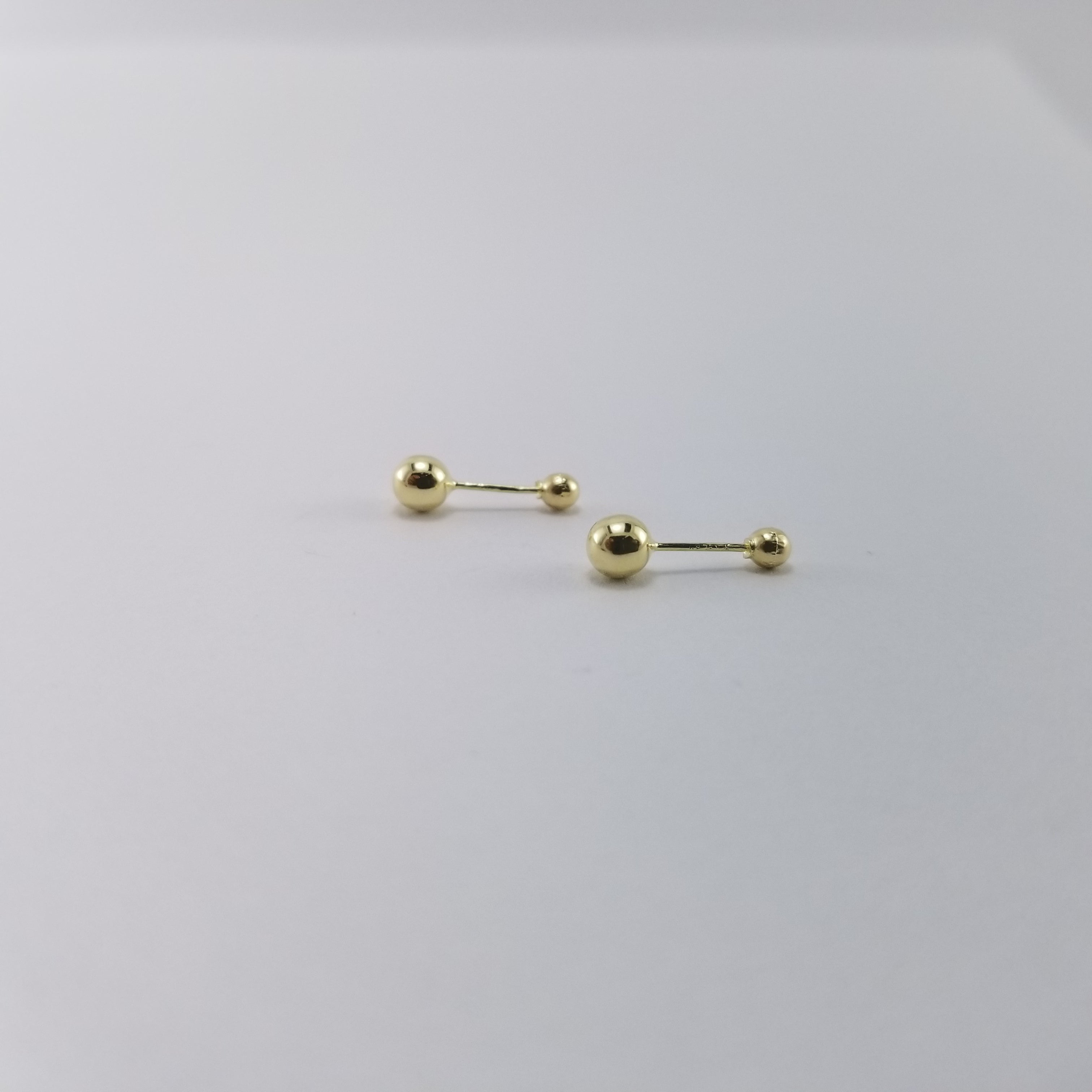 Broquel 14k Bolita 4mm