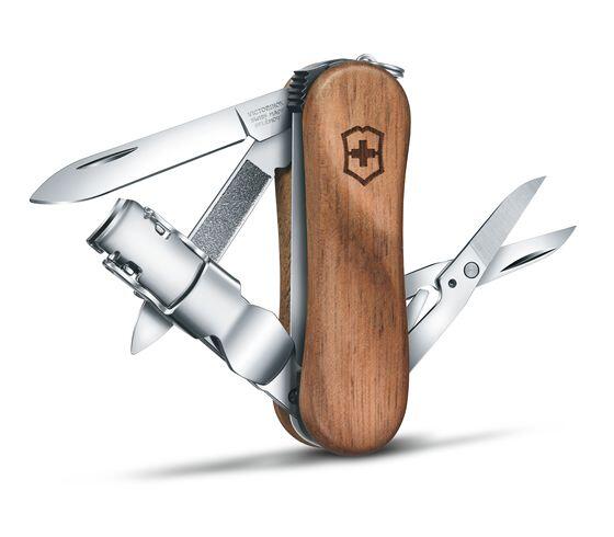 Navaja Victorinox Nail CLip Wood 0.6461.63