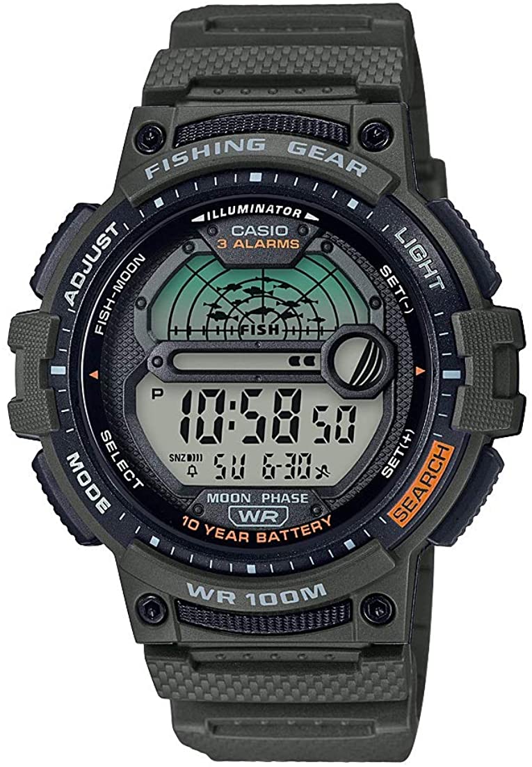 Reloj Casio Fishing Timmer WS-1200H-3AVCF