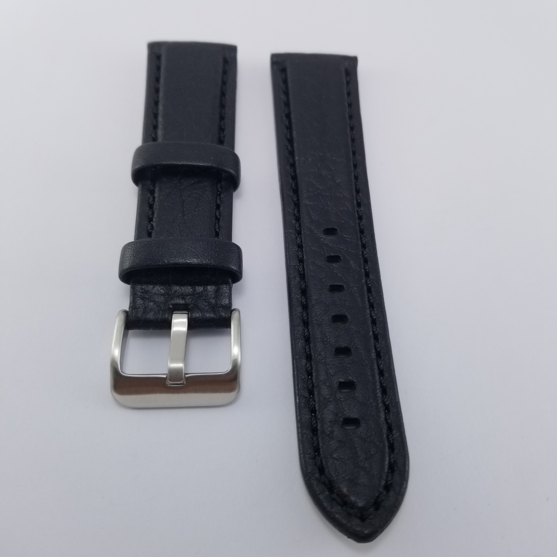 Correa Piel Negro 1810 24mm