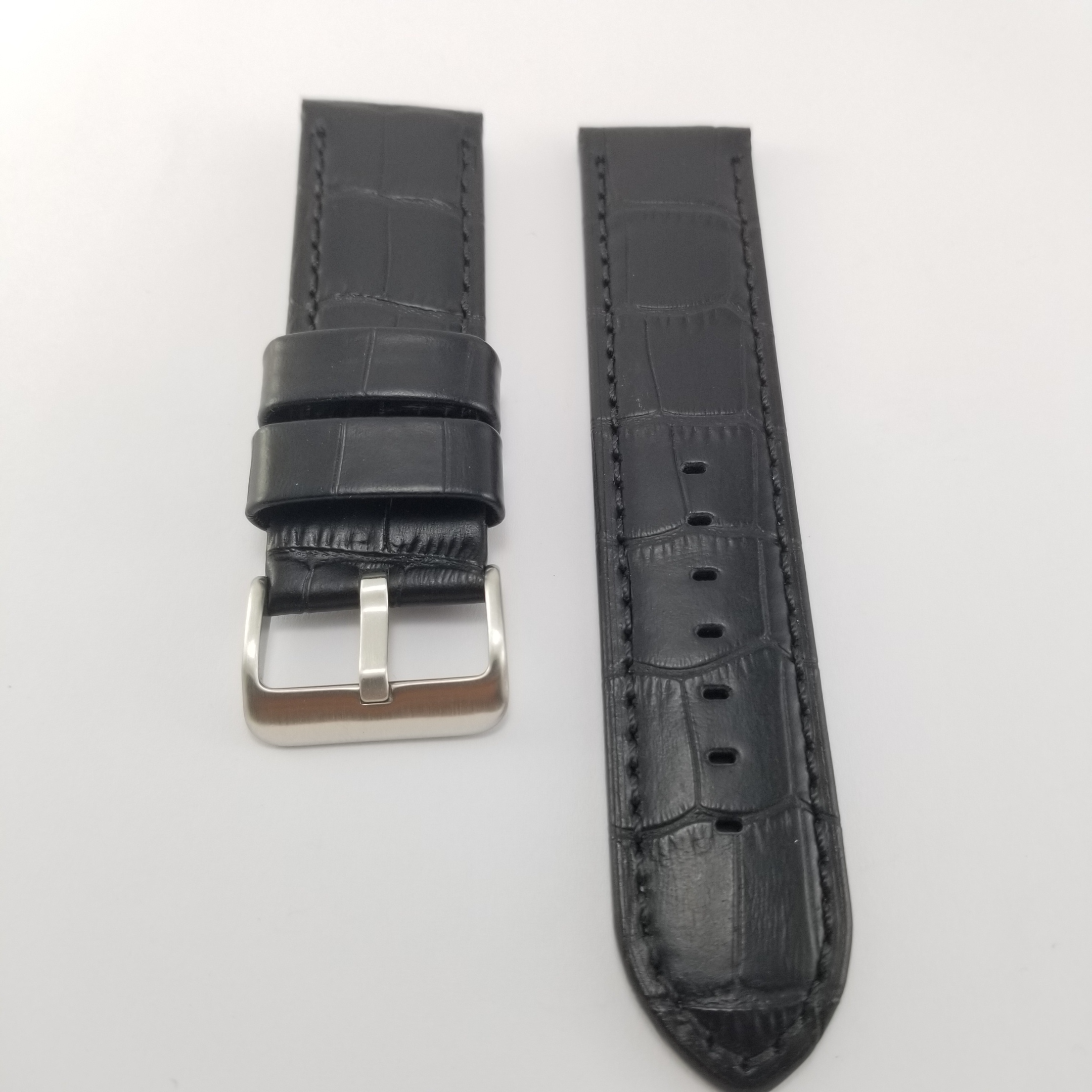 Correa Piel Negro 2510 24mm