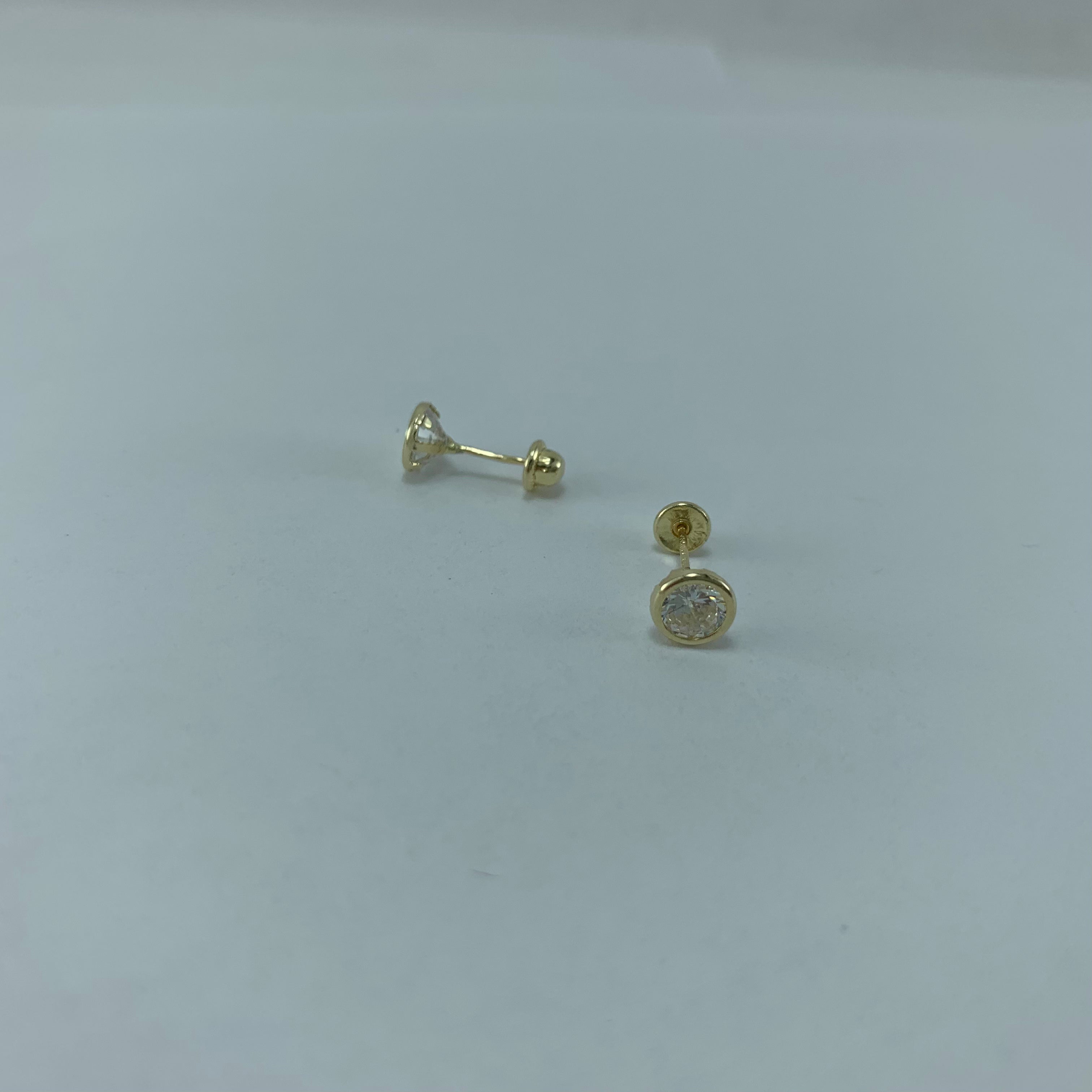 Broquel 10k Circonia Bisel  5mm